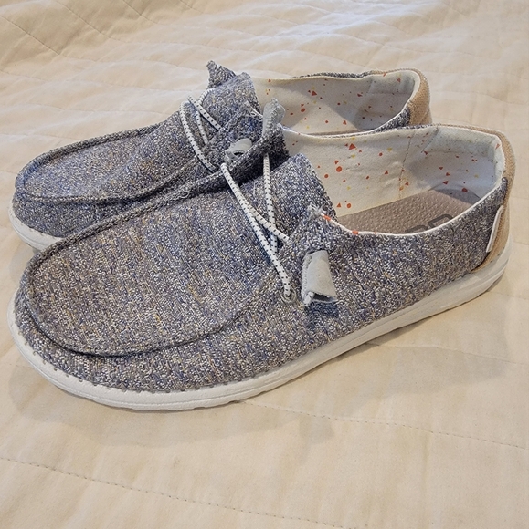 Hey Dude Shoes - Hey Dude's | Wendy | Grey | Size 9